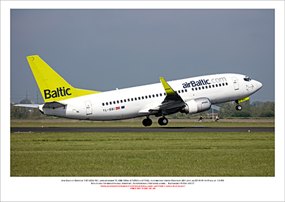 YL-BBI - Air Baltic Boeing 737-33A WL  (Msn 27454 Ln 2703) - 02