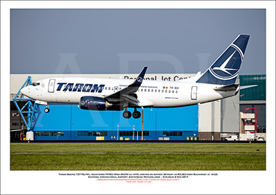 YR-BGI - Tarom Boeing 737-78J  (Msn 28439 Ln 1419) - 01