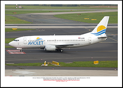 YU-ANK- Aviolet Boeing 737-3H9   (Msn 23715 Ln 1310) ) - 01