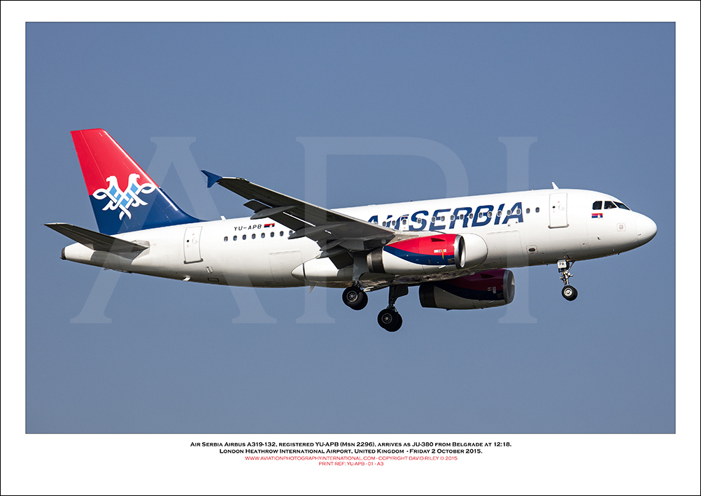 YU-APB - Air Serbia Airbus A319-132, (Msn 2296) - 01