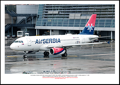 YU-APE - Air Serbia Airbus A319-132, (Msn 3252) - 01