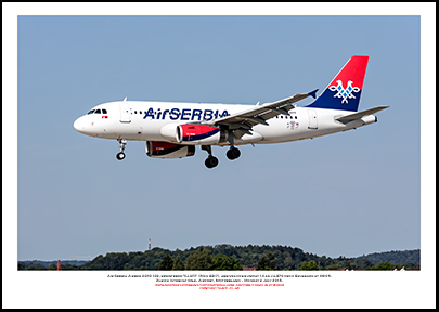 YU-APF - Air Serbia Airbus A319-132, (Msn 3317) - 01