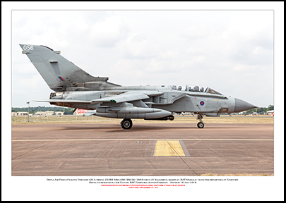 ZA588 - Royal Air Force Panavia Tornado GR.4  (Msn 098/BS032/3052) - 01
