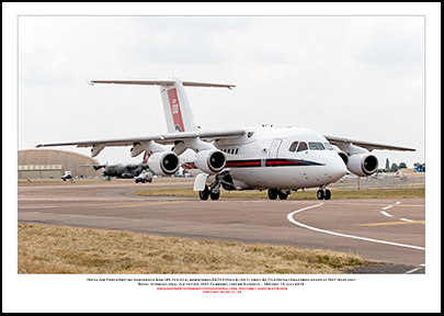 ZE700 - Royal Air Force British Aerospace BAe146-100-CC2  (Msn E-1029) - 01