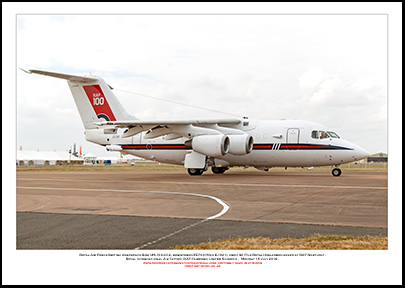 ZE700 - Royal Air Force British Aerospace BAe146-100-CC2  (Msn E-1021) - 02