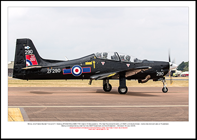 ZF290 - Royal Air Force Short Tucano T.1  (Msn S88/T61) - 01