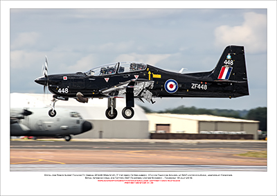 ZF448 - Royal Air Force Short Tucano T.1 (Msn S141/T112) - 01