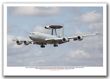ZH101 - Royal Air Force Boeing E-3D Sentry AEW.1  (Msn24109 Ln 993) - 01
