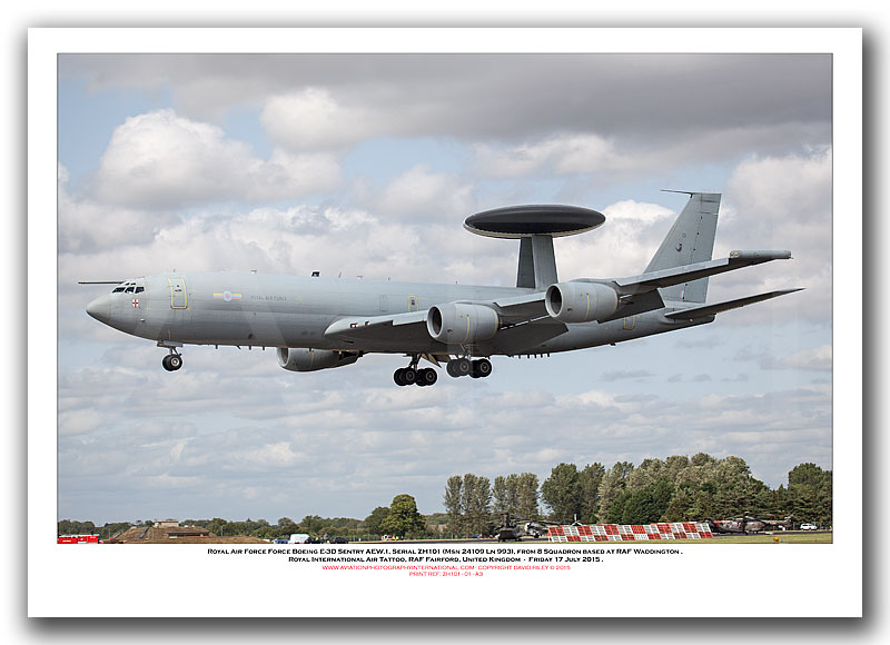 ZH101 - Royal Air Force Boeing E-3D Sentry AEW.1  (Msn24109 Ln 993) - 02
