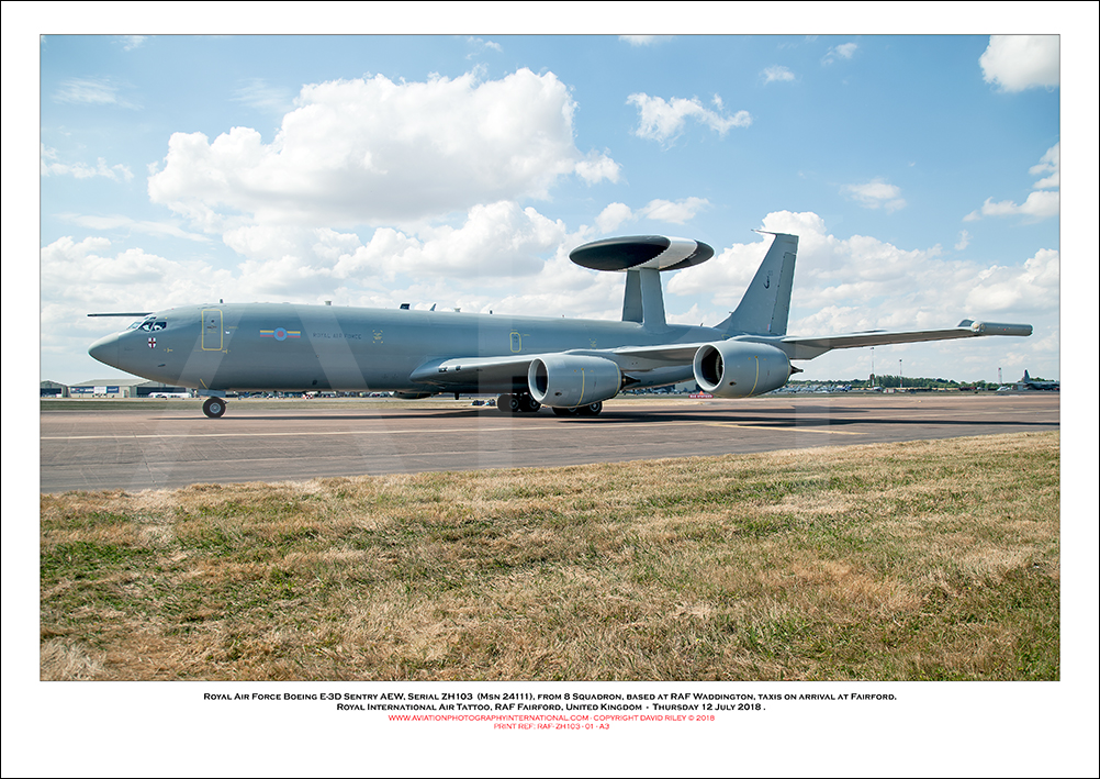 ZH103 - Royal Air Force Boeing E-3D Sentry AEW.1  (Msn 24111 Ln 1004) - 02