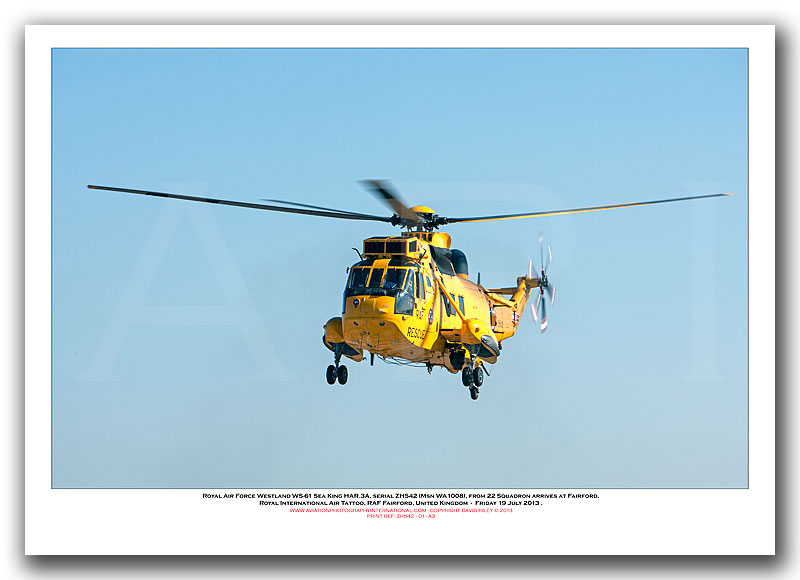 ZH542 - Royal Air Force Westland WS-61 Sea King HAR.3A  (Msn WA1008) - 01