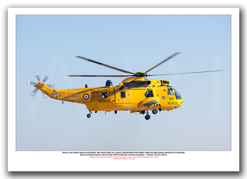 ZH542 - Royal Air Force Westland WS-61 Sea King HAR.3A  (Msn WA1008) - 02