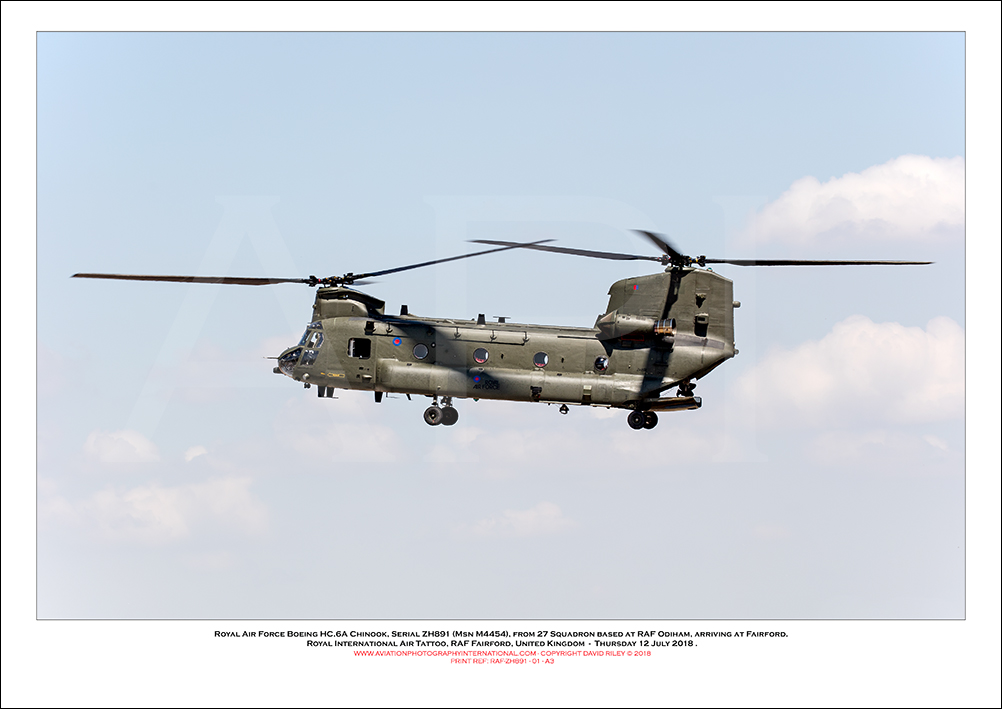 ZH891 - Royal Air Force Boeing Chinook HC.2  (Msn M4454) - 01