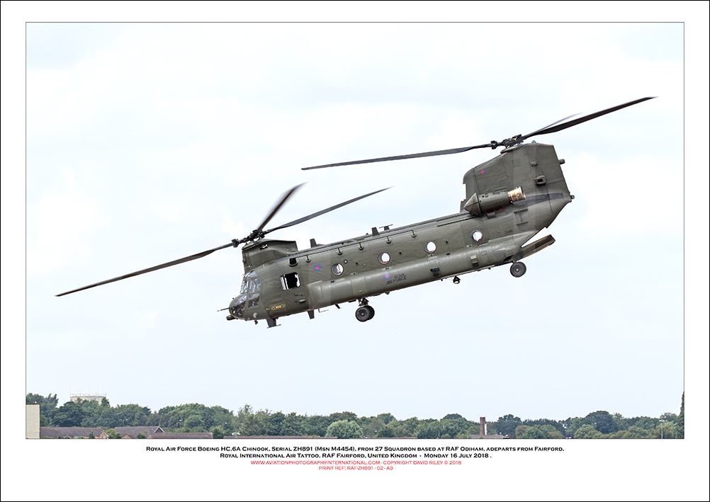 ZH891 - Royal Air Force Boeing Chinook HC.2  (Msn M4454) - 02