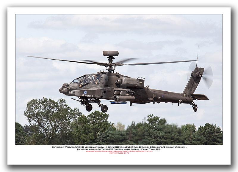 ZJ205 - Army Air Corps Westland  Longbow Apache AH.1  (Msn DU039/WAH039) - 01