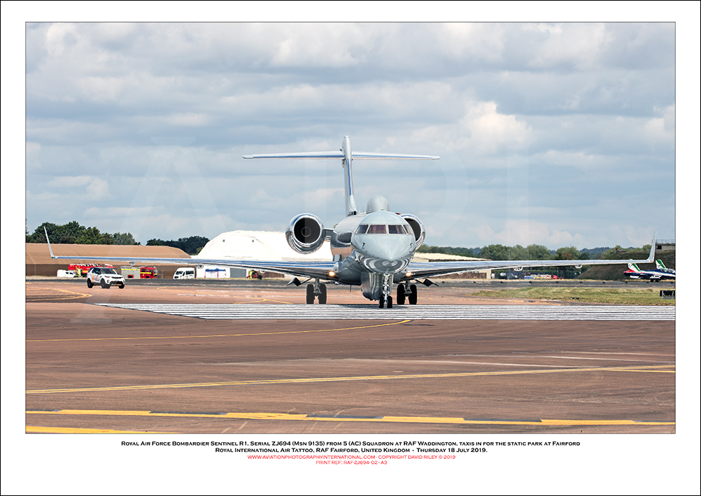 ZJ694 - Royal Air Force Bombardier Sentinel R1 (Msn 9135) - 02