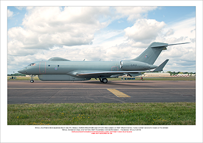 ZJ694 - Royal Air Force Bombardier Sentinel R1 (Msn 9135) - 03