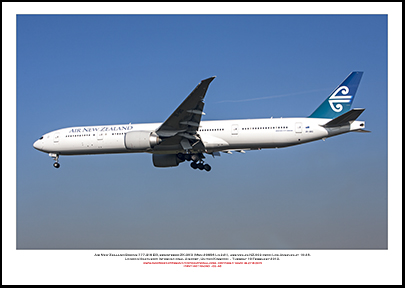 ZK-OKO - Air New Zealand Boeing 777-319 ER (Msn 29956 Ln 241 - 02