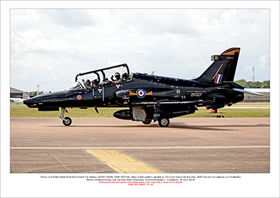 ZK027 - Royal Air Force BAe Systems Hawk T.2 (Msn 1256/RT018) - 01