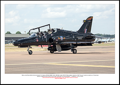 ZK032 - Royal Air Force BAe Systems Hawk T.2 (Msn 1261/RT032) - 01