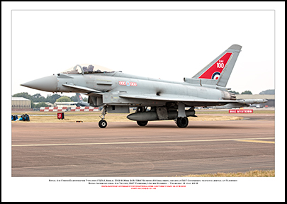 ZK318 - Royal Air Force Eurofighter Typhoon FGR.4,  (Msn 308/BS079) - 01