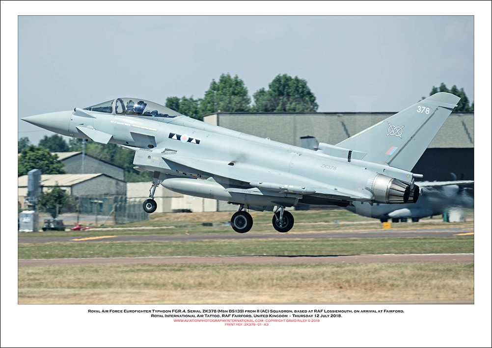 ZK378 - Royal Air Force Eurofighter Typhoon FGR.4 (Msn  BS139) - 01