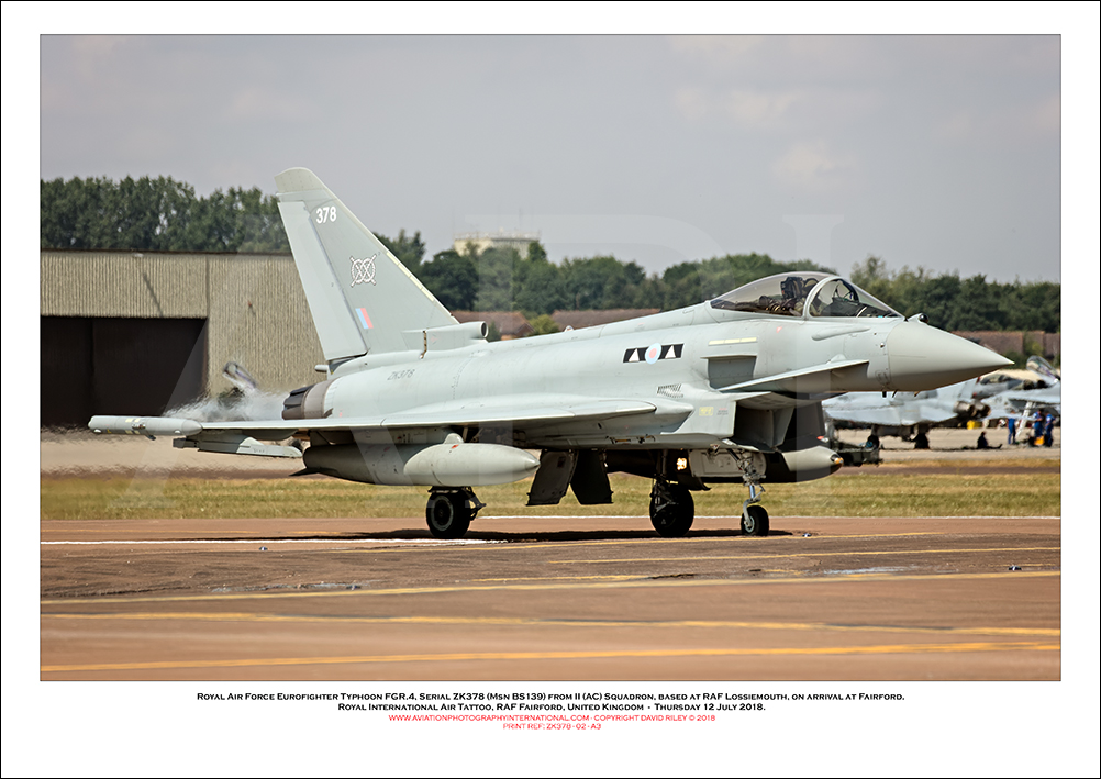 ZK378 - Royal Air Force Eurofighter Typhoon FGR.4 (Msn  BS139) - 02