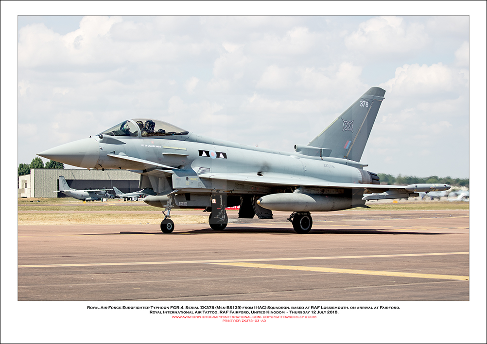 ZK378 - Royal Air Force Eurofighter Typhoon FGR.4 (Msn  BS139) - 03