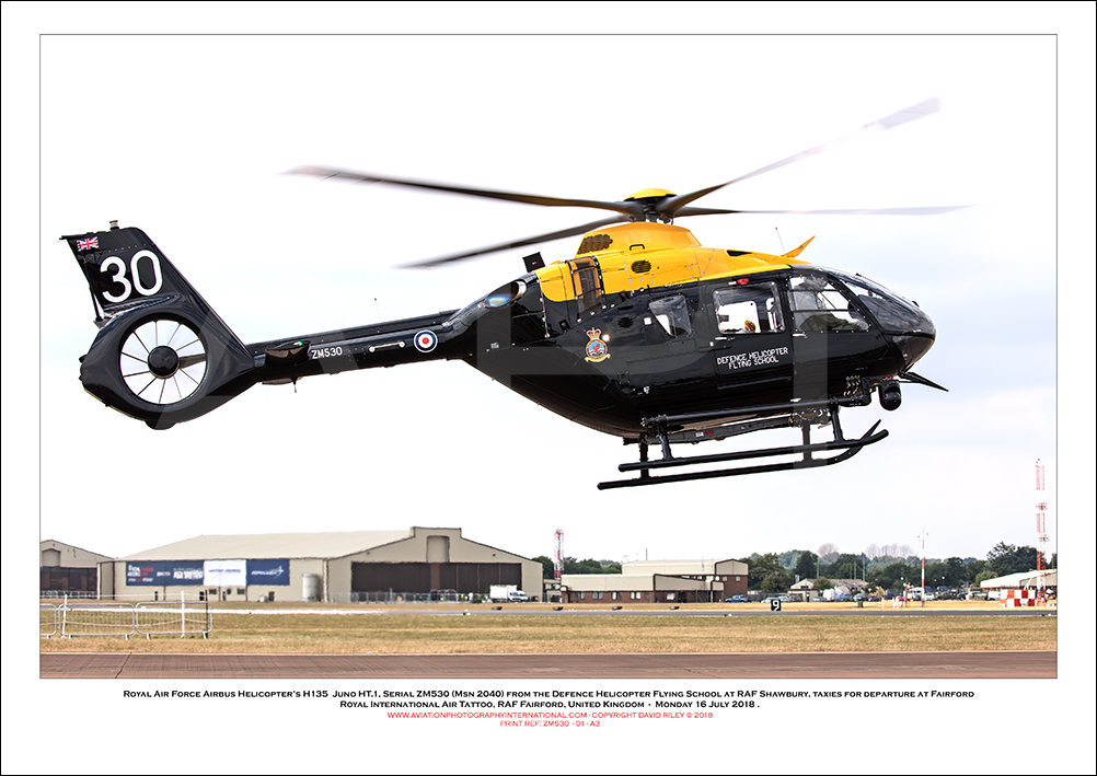 ZM530- Royal Air Force Airbus Helicopter�s H135  Juno HT.1, (Msn 2040) - 01