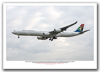 ZS-SND - South African Airways Airbus A340-642 (Msn 531) - 01