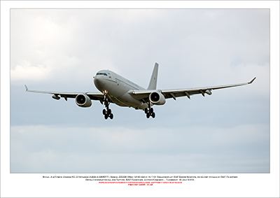 ZZ338 - Royal Air Force Airbus KC.3 Voyager (A330-243MRTT)  (Msn 1419) - 01