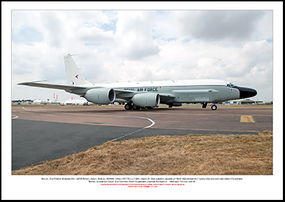 ZZ665 - Royal Air Force Boeing RC-135W Rivet Joint  (Msn 18778 Ln 730) - 01